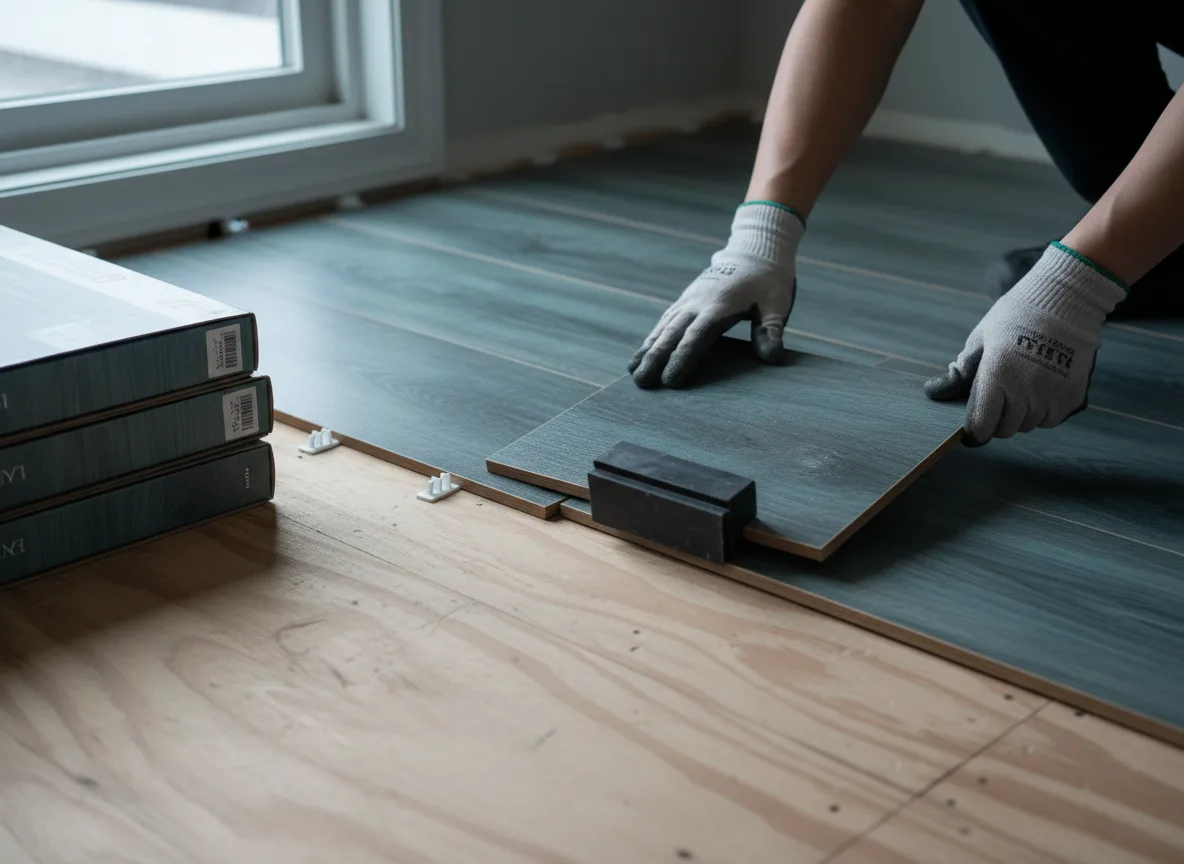 Luxury Vinyl Plank Installation company in Hustisford, WI